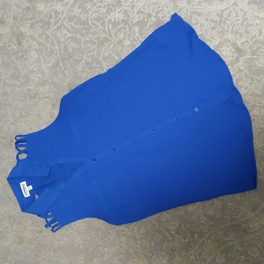 Express The Portofino Shirt Sleeveless Button Down